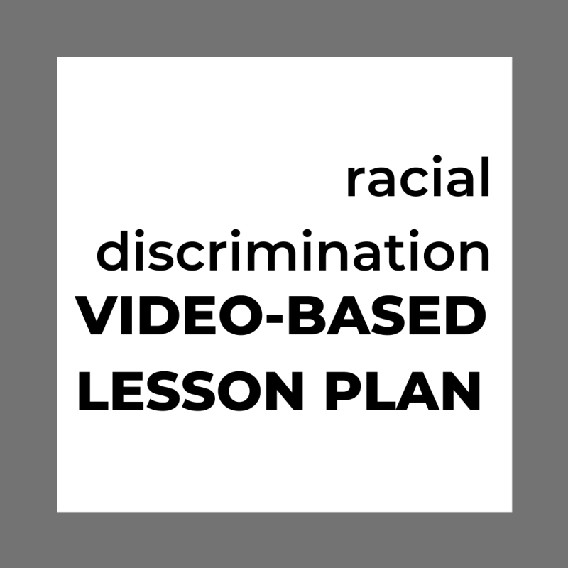 Racial Discrimination Worksheet